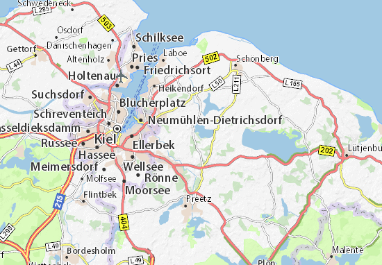 Dobersdorf Map