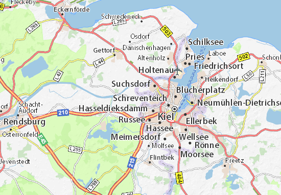 Ottendorf Map