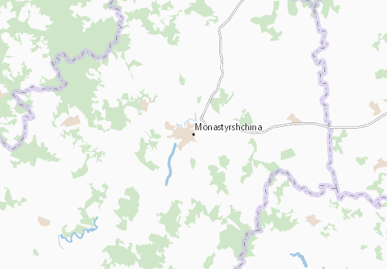 Karte Stadtplan Monastyrshchina