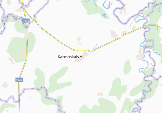 Kaart Plattegrond Karmaskaly