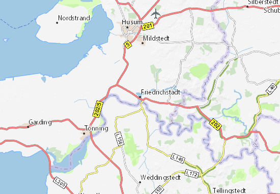 Friedrichstadt Map