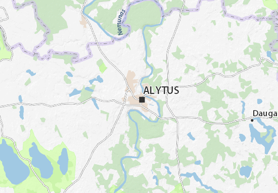 Carte-Plan Alytus