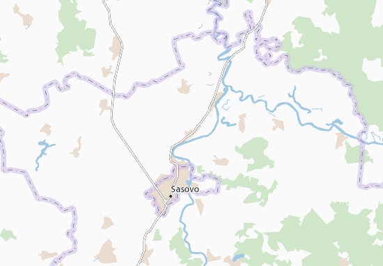 Karte Stadtplan Glyadkovo