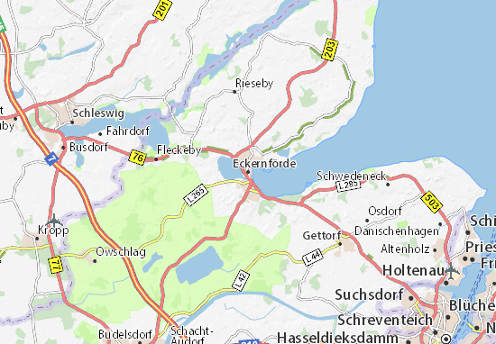 Eckernförde Map