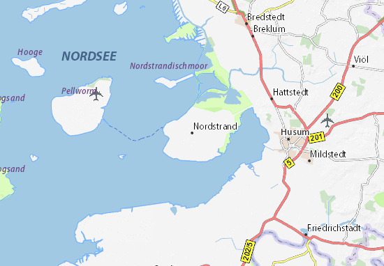 Nordstrand Map