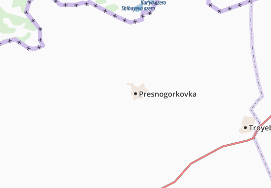 Kaart Plattegrond Presnogorkovka