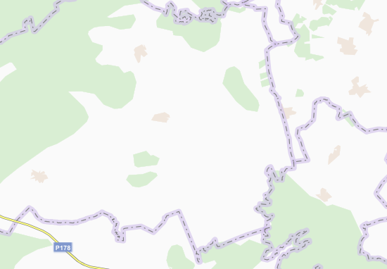 Kaart Plattegrond Chebotayevka