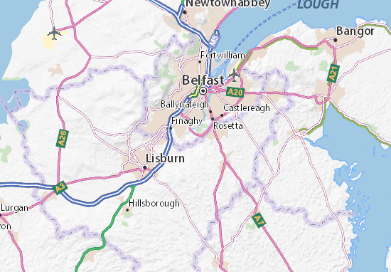 Ballynahatty Map