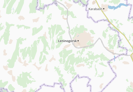 Kaart Plattegrond Timyashevo