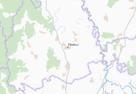Karte Stadtplan Pitelino