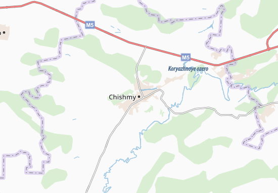 Kaart Plattegrond Chishmy