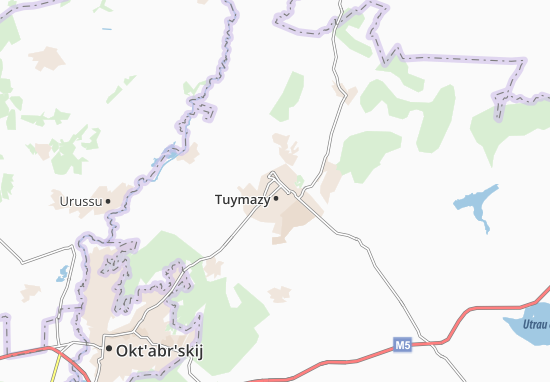 Mapa Tuymazy