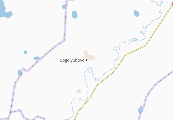 Kaart Plattegrond Bogolyubovo