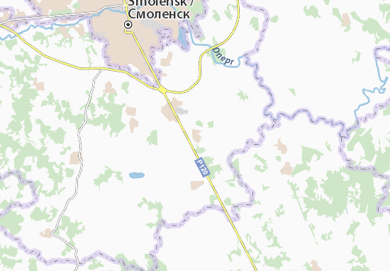 Kaart Plattegrond Talashkino