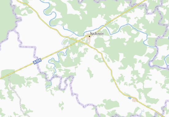 Kaart Plattegrond Abramovo
