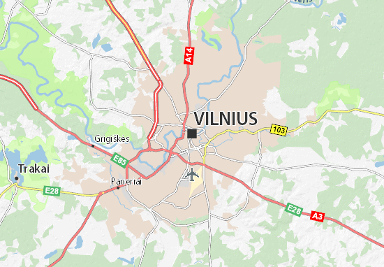 Mapas-Planos Vilnius