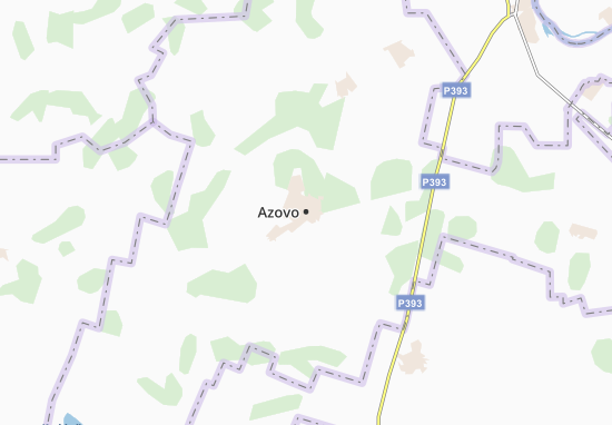 Azovo Map
