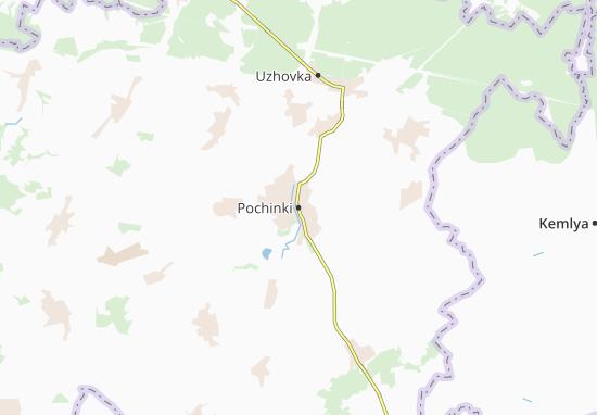 Mapa Pochinki