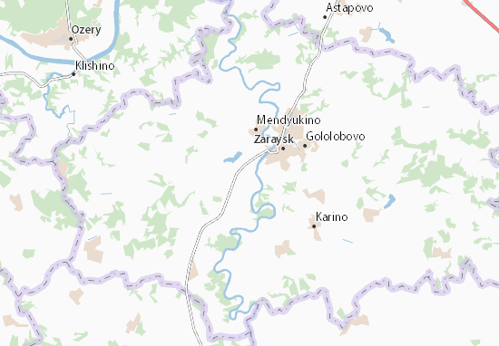 Karte Stadtplan Chulki-Sokolovo