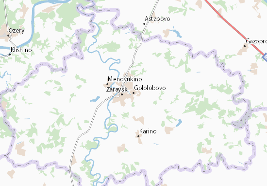 Kaart Plattegrond Gololobovo