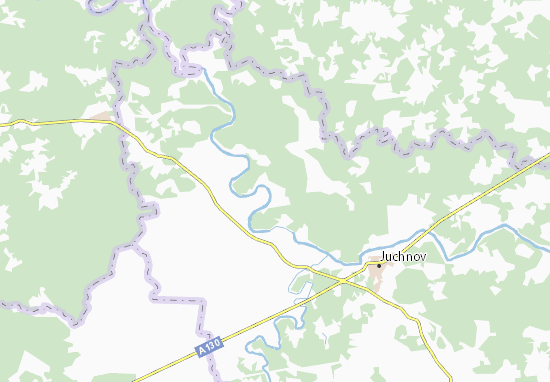 Kaart Plattegrond Belyayevo