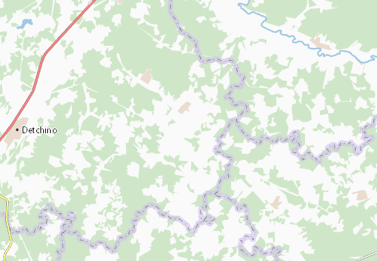 Kaart Plattegrond Aleshkovo