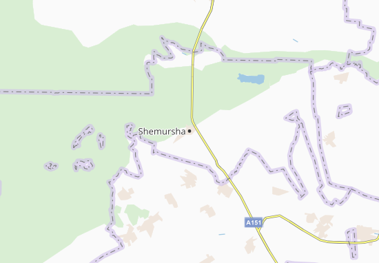 Kaart Plattegrond Shemursha