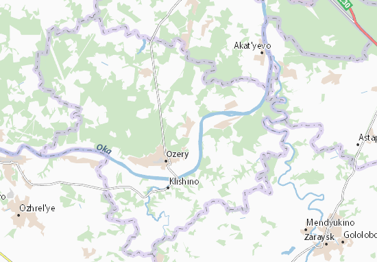 Karte Stadtplan Gory