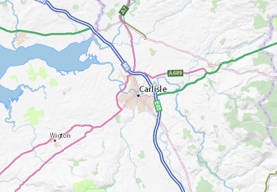 Carte-Plan Carlisle