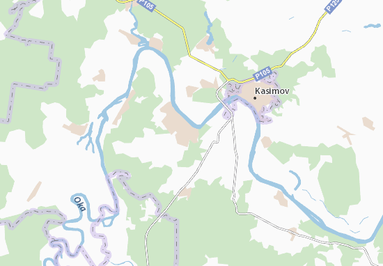 Karte Stadtplan Krutoyarskiy