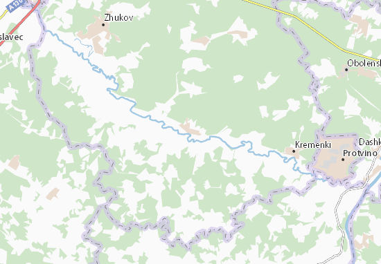 Vysokinichi Map