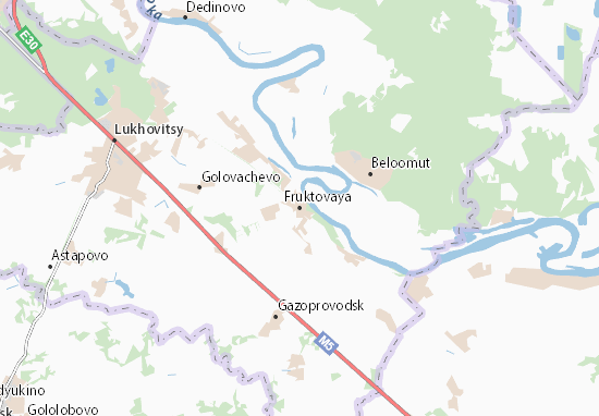 Kaart Plattegrond Fruktovaya
