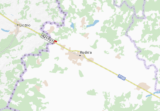 Karte Stadtplan Rudn&#x27;a
