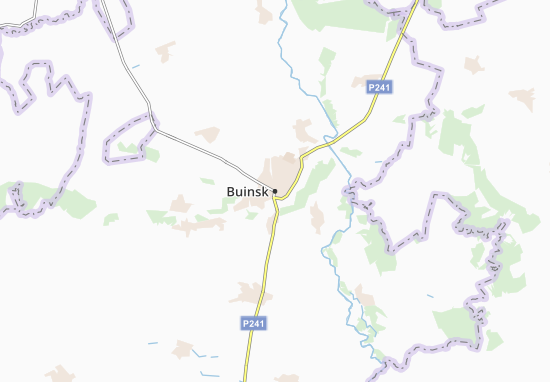 Mapa Buinsk