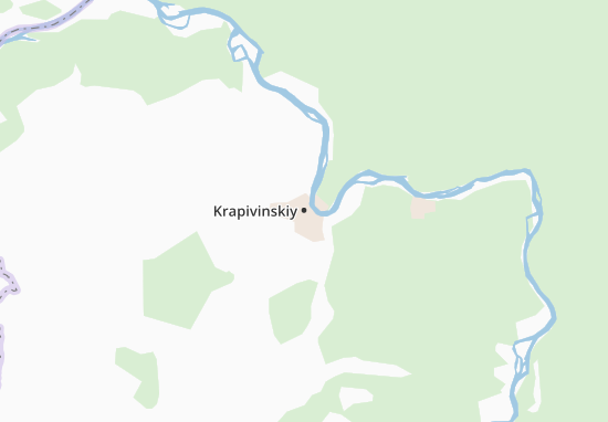 Kaart Plattegrond Krapivinskiy