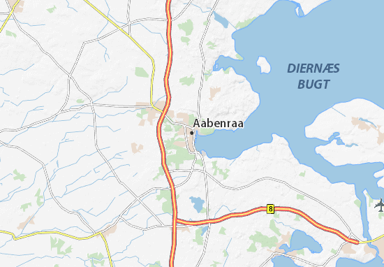 Aabenraa Map