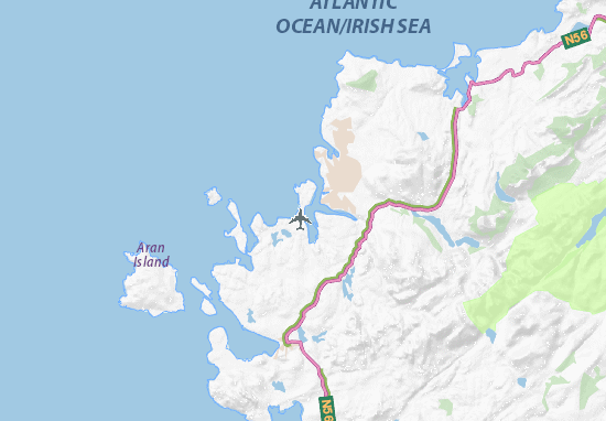 Donegal Airport Map