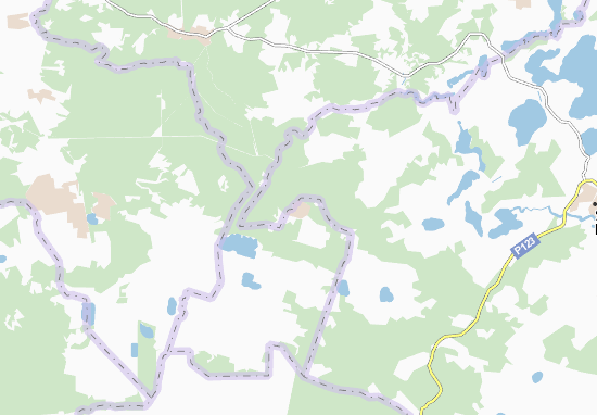 Karte Stadtplan Radovitskiy Mokh
