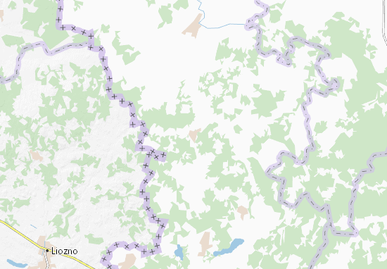 Kaart Plattegrond Klyarinovo