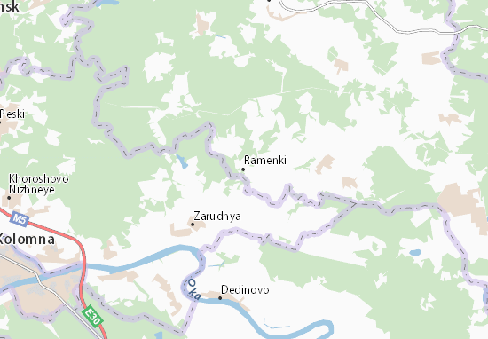 Karte Stadtplan Ramenki