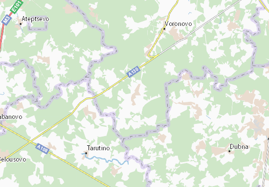 Kaart Plattegrond Rogovo