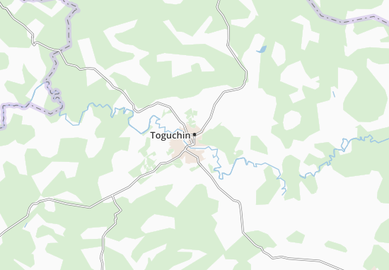 Karte Stadtplan Toguchin