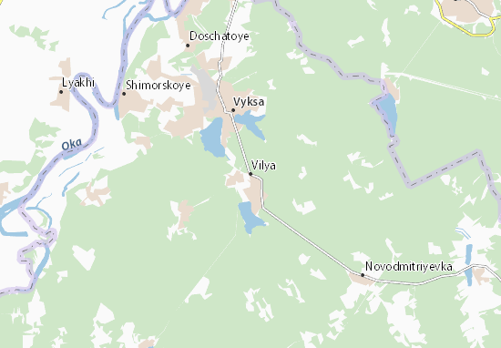 Karte Stadtplan Vilya