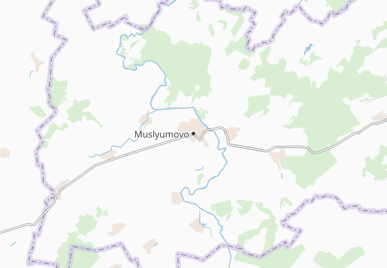 Karte Stadtplan Muslyumovo
