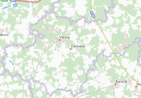 Karte Stadtplan Volchenki