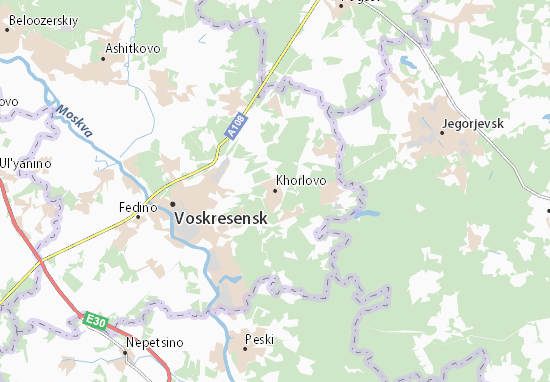 Karte Stadtplan Khorlovo