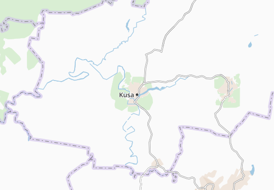 Karte Stadtplan Kusa