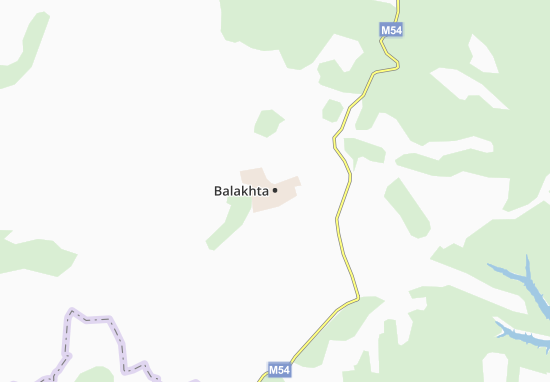 Mapa Balakhta