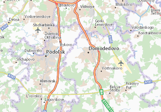 Kaart Plattegrond Konstantinovo