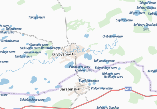Kuybyshev Map